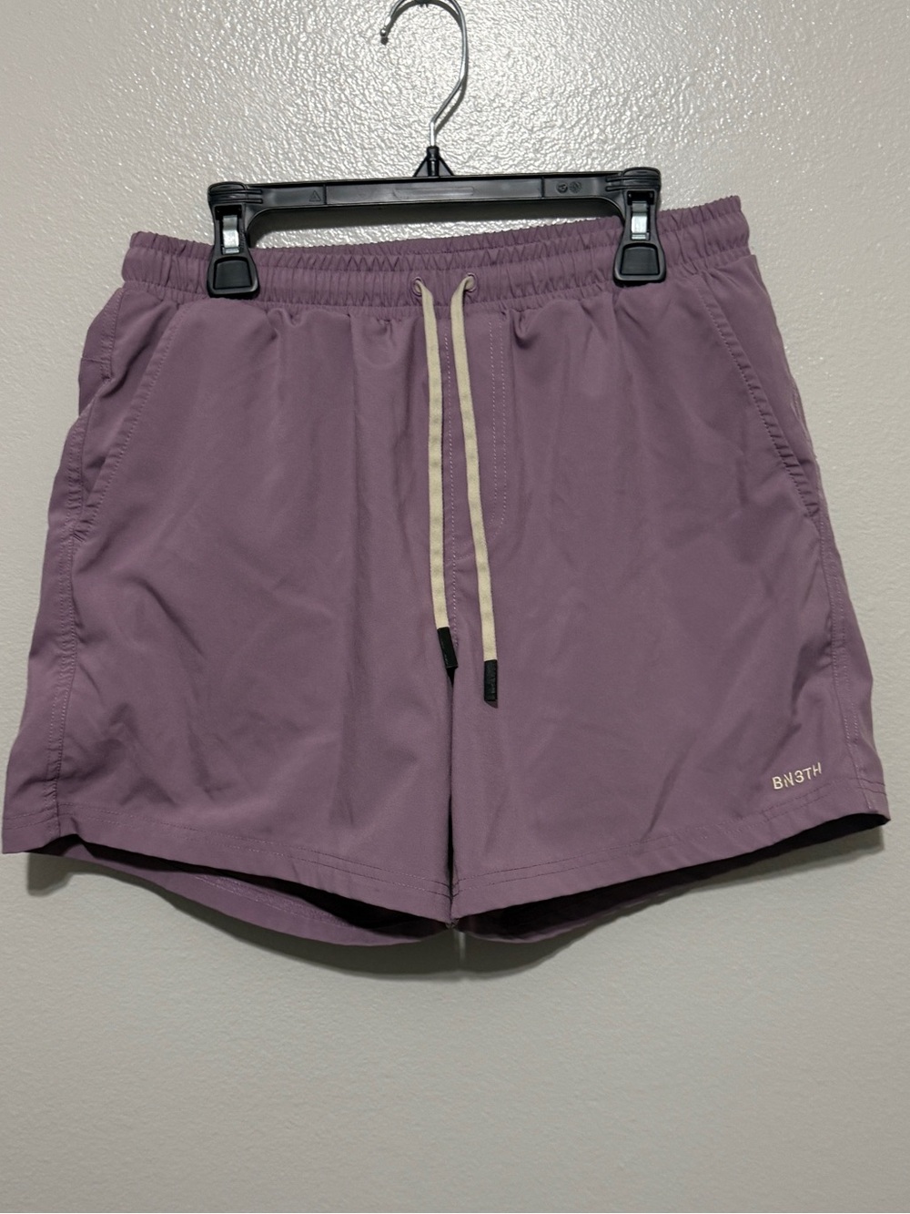 Men's BN3TH Agua Volley 2N1 Swim Short 5" light purple Size Small